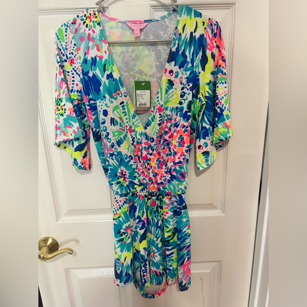 NWT Lilly Pulitzer Romper size XS Great for Summer